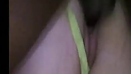 Horny black guy is fucking a shy girl from the back while she is moaning from pleasure