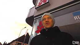 Short haired, German blonde is fucking a guy who is not her husband, just for fun
