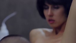 Slutty chick with small tits and perky nipples got a good fuck from her friend