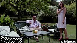 Violette Pure likes to have secret sex adventure with a handsome, married guy, once in a while