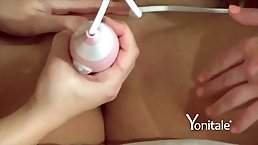 Girls are playing with sex toys while their boyfriends are very busy working all day