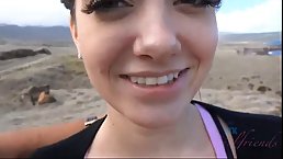 Gia Paige went to a vacation without her boyfriend and ended up fucking a handsome stranger