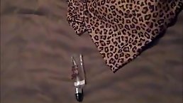Horny woman was rubbing her pussy while her partners were getting ready to fuck her good