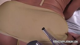 Mature, voluptuous Latina is sucking a rock hard dick and enjoying as much as her partner