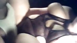 Brooklyn spread her legs and got banged by a handsome black guy, on the floor