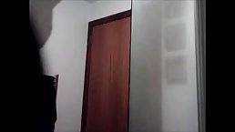 A bad milf, Emi is pleasing herself, while a horny voyeur is making a nice video