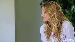 Kenna James and August Ames are making love with each other in the late afternoon