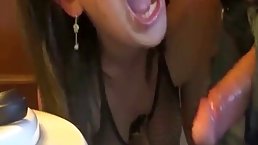 Chubby housewife likes to be a sex slave to a guy she likes a lot