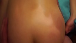 Good looking teen is getting fucked in the ass while her boyfriend is out of town