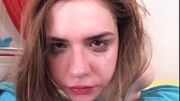 Suzie is sucking her boyfriend's dick and licking his balls the way he likes the most