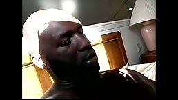 Ebony step sister, in high heels is getting her horny step brother’s huge cock, in her pussy