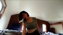Tattooed babe is eagerly sucking a rock hard dick and expecting a good fuck in return
