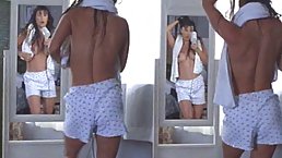 Great looking, Demi Moore was posing for the camera without clothes, to earn some cash