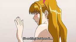 Cartoon girl is about to start moaning while her boyfriend is fucking her sweet pussy