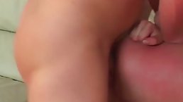 Very horny housewife is wearing an erotic lingerie set, because her lover is about to come