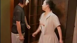 Japanese woman desperately needed a good fuck, although her husband was out of town with his friends