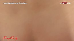 Mature woman is eager to get fucked hard, so sometimes she is just riding her dildo
