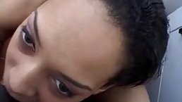Hot ebony slut, Jazmine Cashmere had amazing sex with a stranger, in a public place