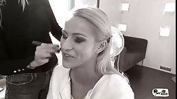 Small titted blonde, Cherry Kiss got fucked in the ass until she experienced an intense orgasm