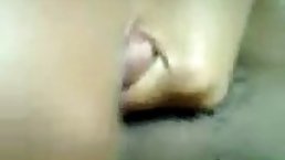 Young ebony likes to get her horny partner’s hard, massive cock, while they are alone at home