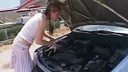Slutty woman is ready to have sex for money with any man who might want her
