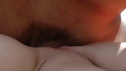 Christie Stevens is moaning from pleasure very loud, while her partner is fucking her