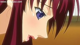Shy redhead, with a very big tits is sucking her partner’s big, hard cock, on the floor