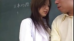 Asian woman, Mai Hanano is having sex instead of working, and enjoying it a lot