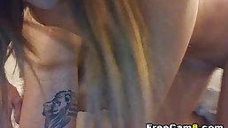 Asian babe is moaning from pleasure while her boyfriend is satisfying her like never before