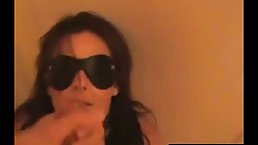 Chubby amateur babe gave a blowjob to her partner before he fucked her brains out