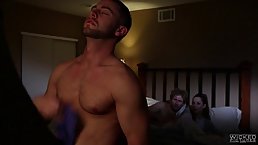 Seductive brunette, Cassidy Klein got down and dirty with her best friend's partner, just for fun