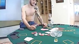 Naughty blonde in fishnets is having sex with a man who likes to fuck her ass