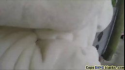 Super horny, police lady is getting banged the way she always wanted and enjoying it