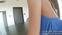 Fresh teen likes to feel a rock hard dick inside her, until she has an orgasm