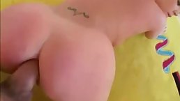 Anal sex loving babe with a beautiful smile is about to get fucked very hard
