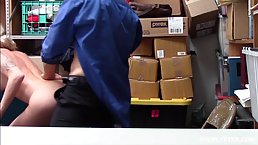 Emma Hix got fucked from the back instead of working, because she was very horny