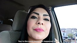 Latina with black hair got horny and needed a good fuck, as soon as possible