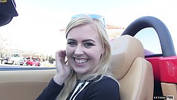 Blonde is offering her tight ass hole to her partner, who likes to fuck it