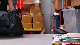 Alex Harper is getting fucked from the back after she was done with sucking cock