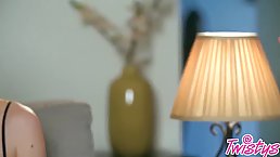 Red haired girl is making love with her lesbian friend, in the middle of the day