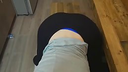 Curvaceous babe in erotic stockings is often having casual sex adventures, with her colleagues