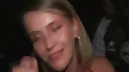 Smiling teen was very naughty so she was sucking her boyfriend’s big dick, in the car