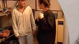 Italian brunette is having casual sex with a man who is not her husband or boyfriend