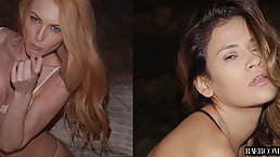 Two gorgeous girls get horny every time they are posing in front of the camera