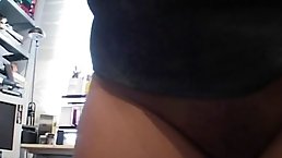 Mature, fat brunette with perfectly shaved pussy is only thinking about a good fuck, every day
