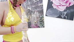 Super hot whore Maddy Oreilly is down for some interracial anal banging with her boys