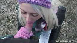Dirty minded, Czech babe is enjoying while her partner is fucking her soaking wet pussy