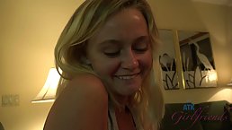 Small titted blonde teen, Kenzie Kai had sex with her landlord, instead of paying the rent