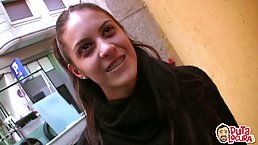 Carolina Abril is having steamy sex with a stranger, for money, for the first time ever