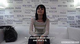 Katka is a dark haired babe who can not stop sucking cock, until it explodes from pleasure